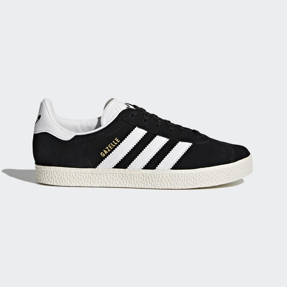 Originals Adidas Gazelle Baieti Romania - Negrii/Albi/Aurii Metal BB2502